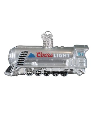  1.75" Adult Beverages Coors Light Chill Train Ornament