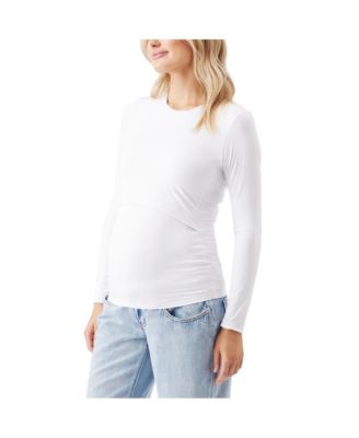 Maternity Luxe Knit Nursing Top