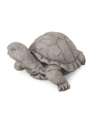Charming Turtle Garden Statue - Concrete, Weather-Resistant