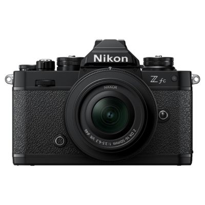 Z fc DX-Format Mirrorless Camera with NIKKOR Z DX 16-50mm f/3.5-6.3 VR Lens, Black with Candisk PRO 64GB, Alpine 120, Pro Optic Filter Kit,ProOp