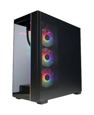Gamer Supreme Liquid Cool Gaming Desktop Ryzen 7 9800X3D 32GB RAM NVIDIA GeForce RTX 5070 Ti 2TB SSD Storage - Black