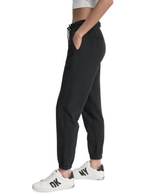 Women's Cotton-Blend Tie-Waist Joggers