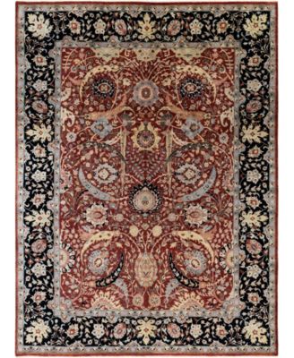 ADORN HAND WOVEN RUGS - Indo Oushak M8017 8'10"x12'3" Area Rug