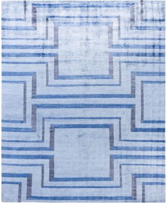 ADORN HAND WOVEN RUGS - Indo Modern M7543 8'2"x10' Area Rug