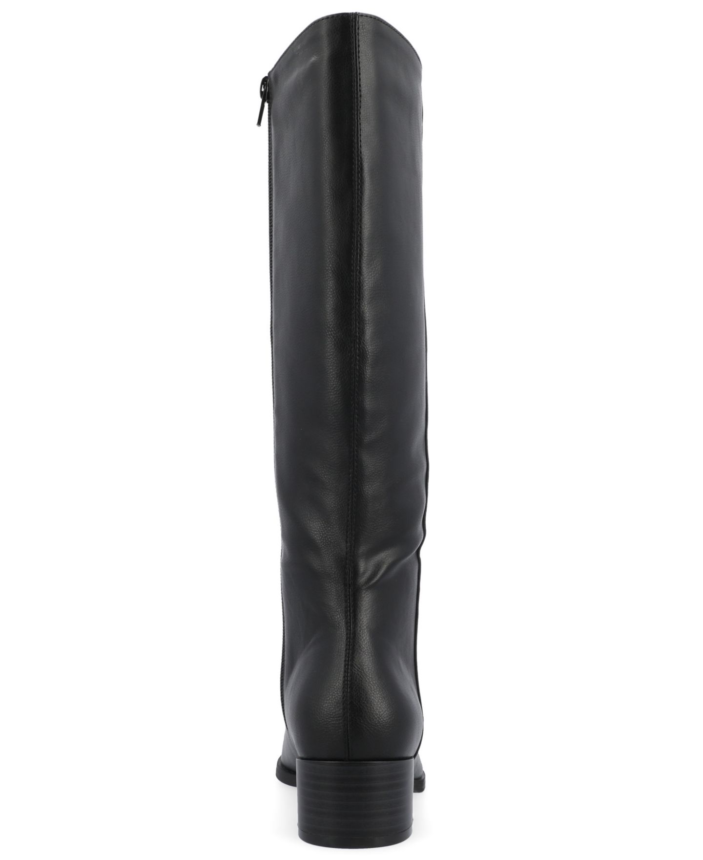 Женские ботинки Journee Collection Devri Regular, Wide Calf, & Extra Wide Calf Knee High, цвет: Чёрный — фото 3