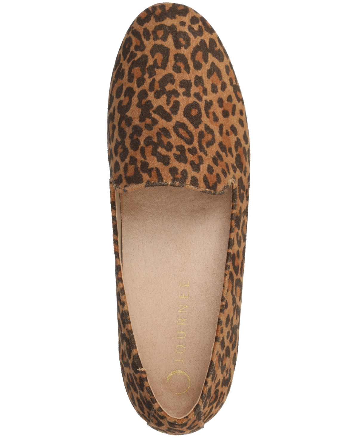 Journee Collection Women's Ishani Ballet Flats In Animal Print