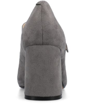 Women's Talani Block Heel T-Strap Pumps 