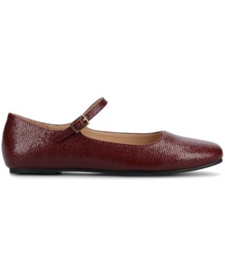 Women's Carrie Square Toe Mary Jane Flats