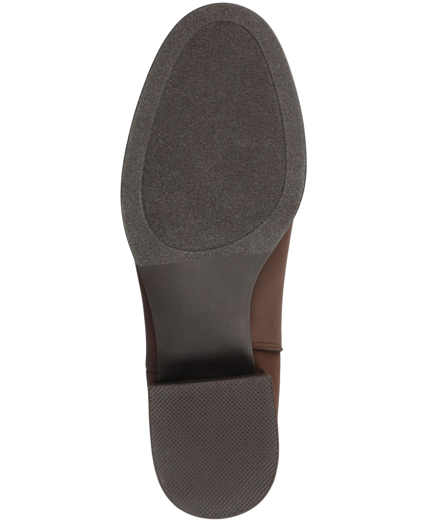 Женские ботинки Journee Collection Chayse Chelsea Booties, цвет: Шоколадный нубуковый — фото 6
