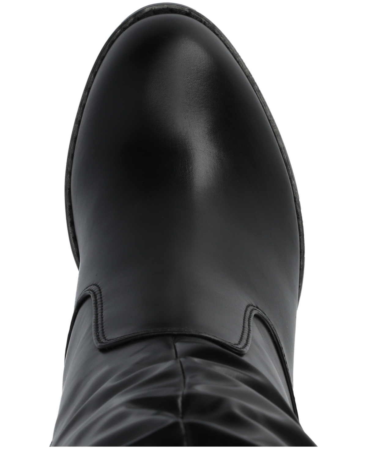 Journee Collection Women's Kaison Stacked Heel Over The Knee Boots In Multi