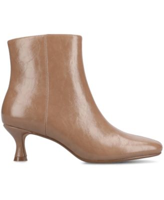 Women's Kelssa Square Toe Kitten Heel Dress Booties