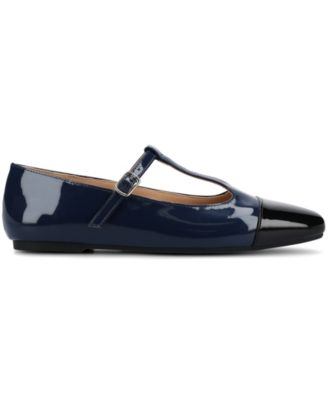 Women's Theah T-Strap Cap Toe Mary Jane Flats