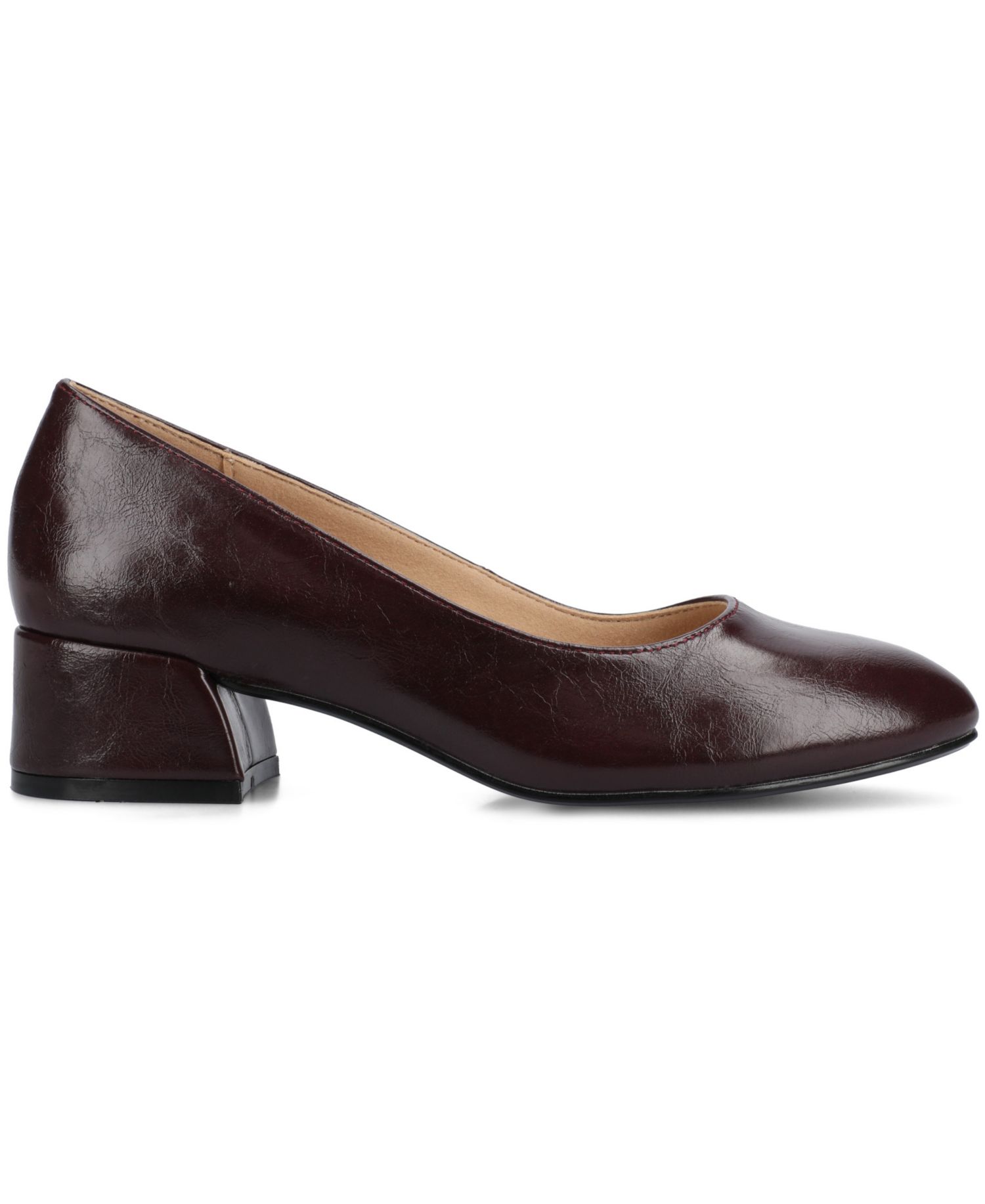Women's Saarii Round Toe Block Heel Pumps