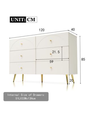 Modern Metal & Wood Dining Cabinet