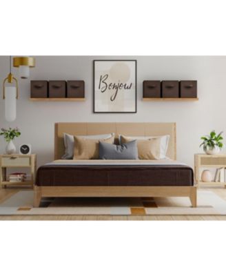 11 Inch Foldable Fabric Storage Cube Bin with Handles - for Organizing Pantry, Closet, Nursery, Playroom, and More