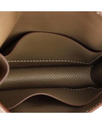 Pre-Owned Hermes Constance Slim Wallet Epsom