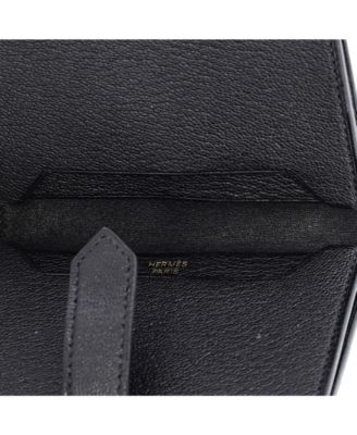 Pre-Owned Hermes Bearn Card Case Chevre Mysore