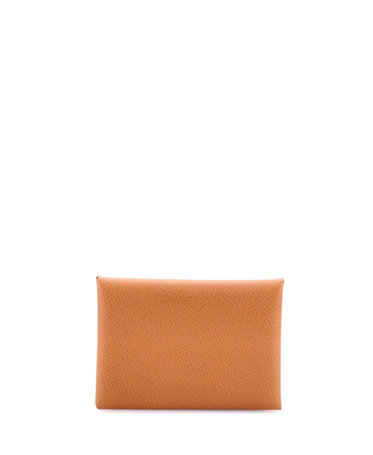 Calvi Duo Card Holder Epsom - Brown