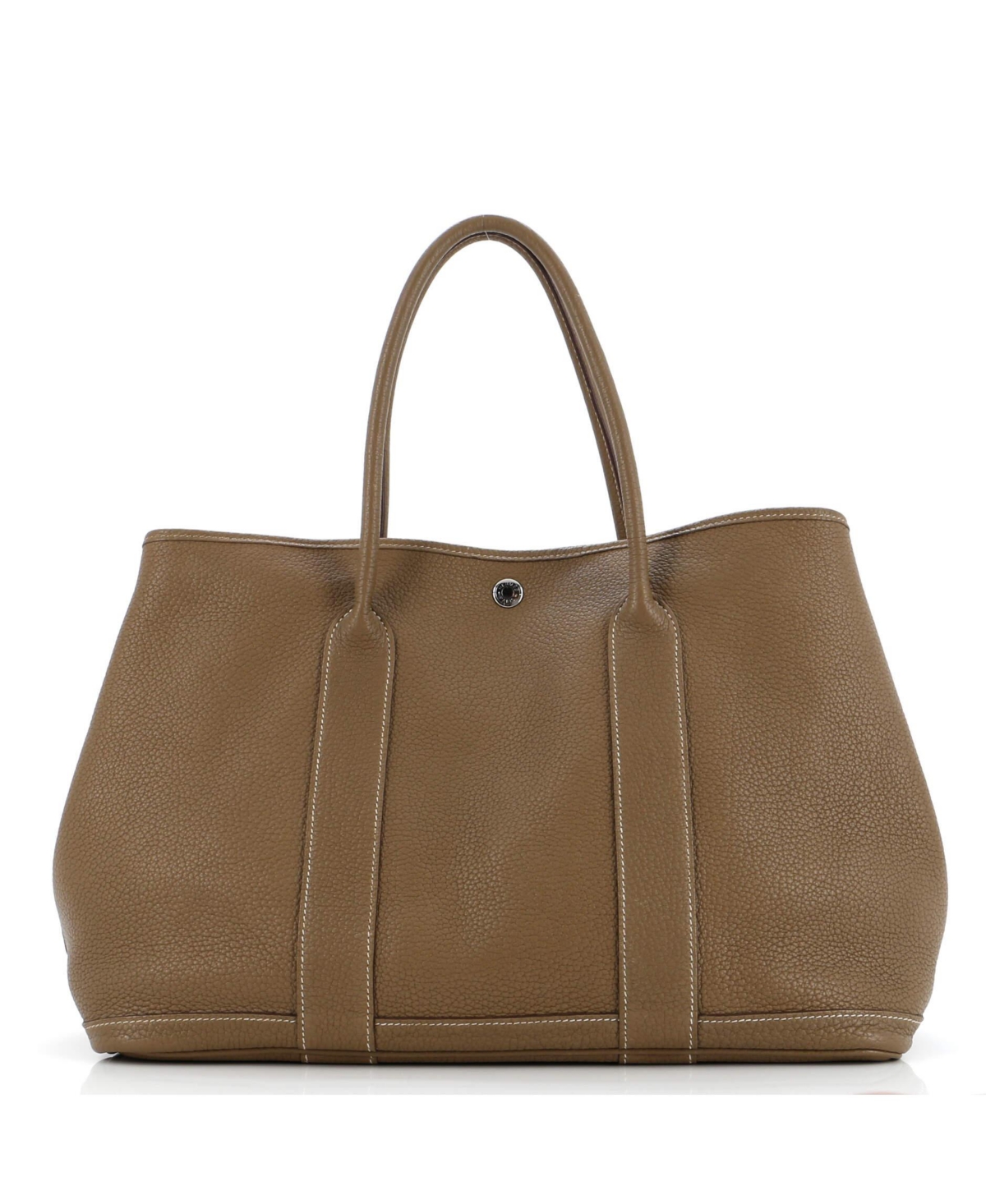 36 Garden Party Tote Leather - Brown