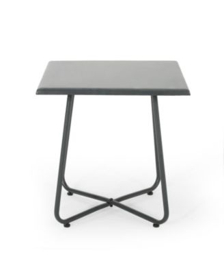 Modern Steel End Table