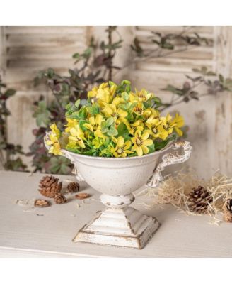 Vintage Double-Handled Flower Pot