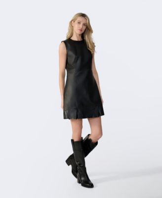 Women's Leather Dress, Created for Macy's