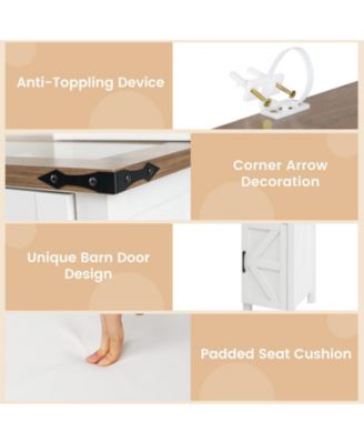 Makeup Vanity Desk with Mirror and 3-Color Dimmable LED Lights