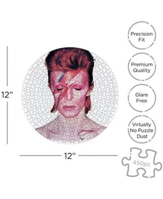 David Bowie Aladdine Sane 450 Piece Record Disc Jigsaw Puzzle