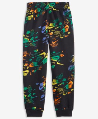 Toddler & Little Boys Sportswear Printed Reveal Jogger Pants	