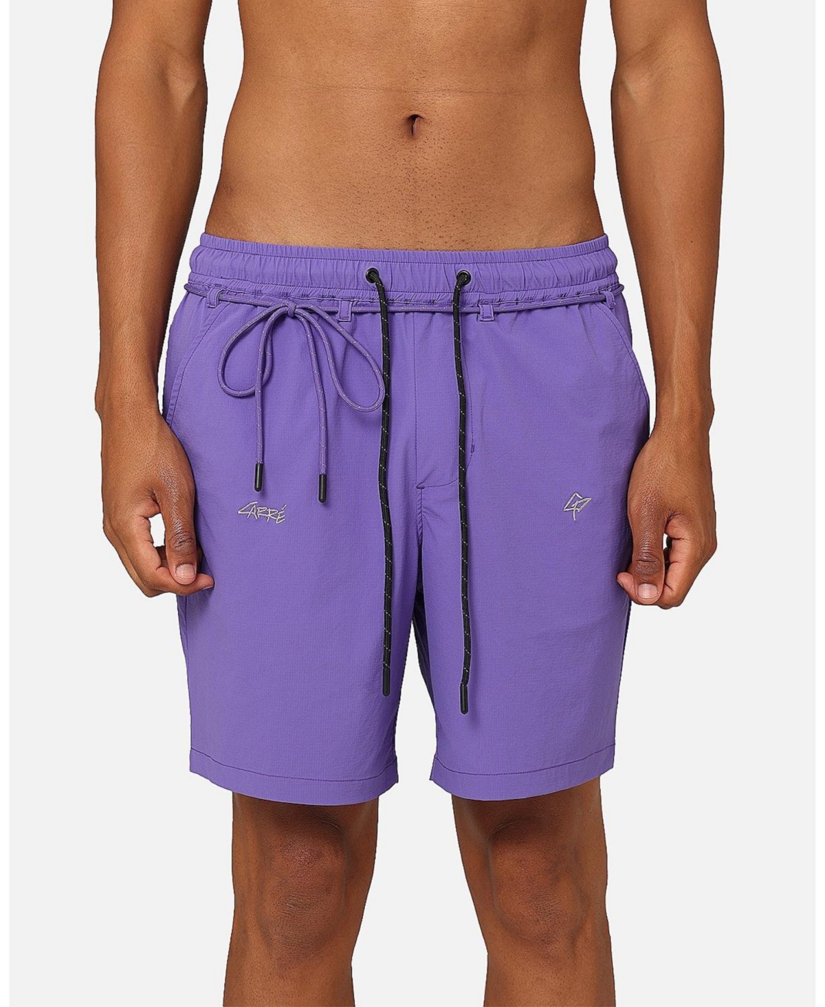 Men's Pace Nylon Shorts - Purple