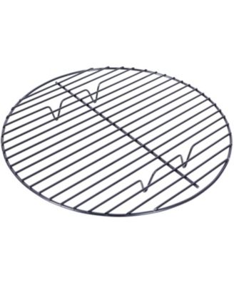 17" Steel Charcoal Smoker BBQ Grill - Black