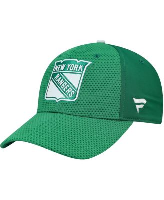 Men's Kelly Green New York Rangers Authentic Pro St. Patrick's Day Flex Hat