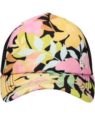 Women's Black Heritage Mashup Trucker Adjustable Hat