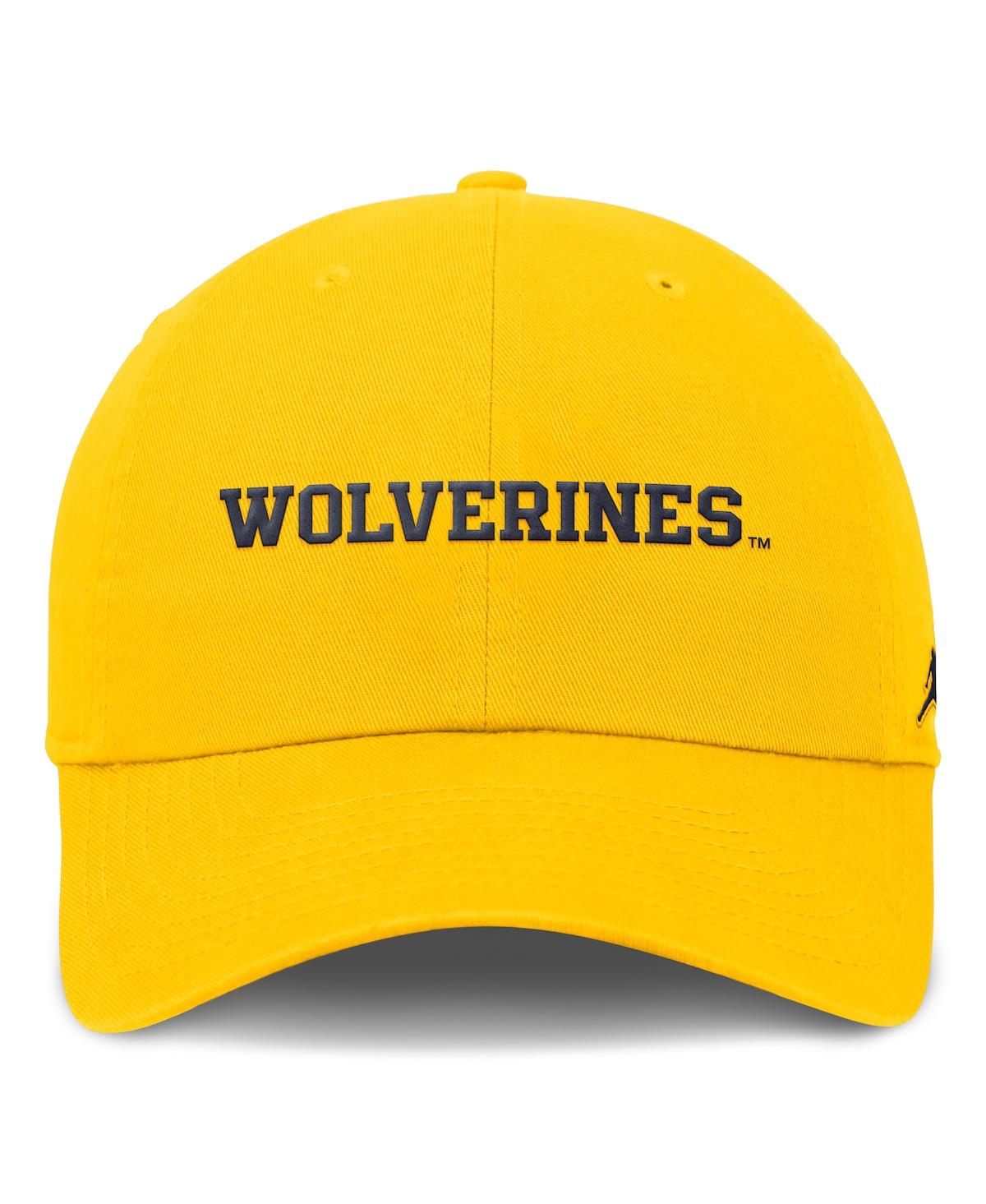 Jordan Men's Maize Michigan Wolverines Club Tri-glide Adjustable Hat