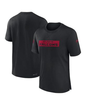 Nike - Men's Black Atlanta Falcons Sideline Player Performance T-Shirt