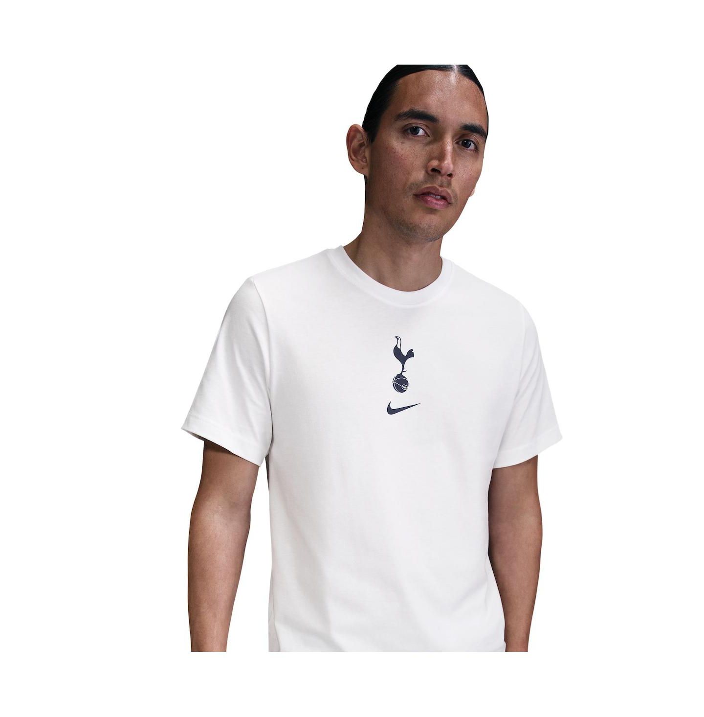 Мужская футболка Nike White Tottenham Hotspur Crest — фото 1