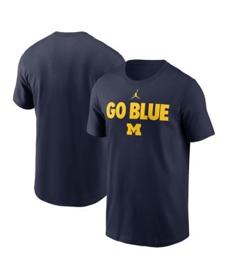 Jordan - Men's Navy Michigan Wolverines Mantra T-Shirt