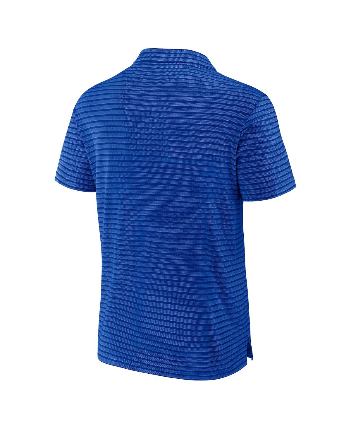 Fanatics Men's Royal Kentucky Wildcats Victory Calls Stripe Polo Shirt In Blue