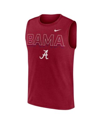 Men's Crimson Alabama Crimson Tide Primetime Tricode Legend Performance Tank Top