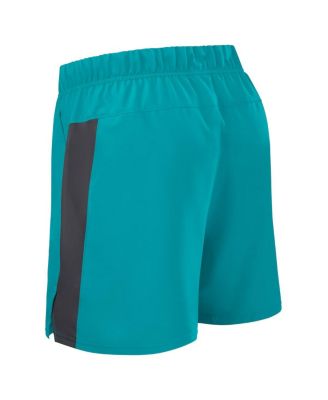 Men's Aqua Miami Dolphins Woven Victory Performance Shorts