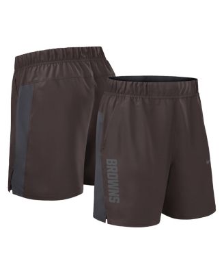 Nike - Men's Brown Cleveland Browns Woven Victory Performance Shorts