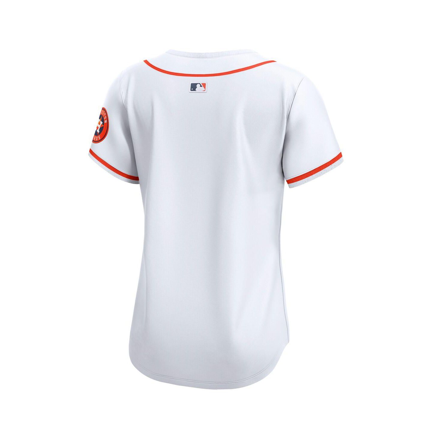 Женский топ Nike White Houston Astros Home Limited Jersey — фото 3