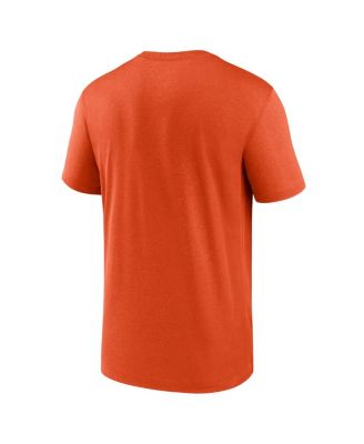 Men's Orange Clemson Tigers 2025 Sideline Legend Performance T-Shirt