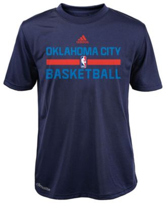 adidas - Boys' Oklahoma City Thunder Practice Wear Graphic T-Shirt