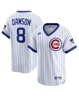 Nike - Men's Andre Dawson White Chicago Cubs Throwback Cooperstown Collection Limited Jersey