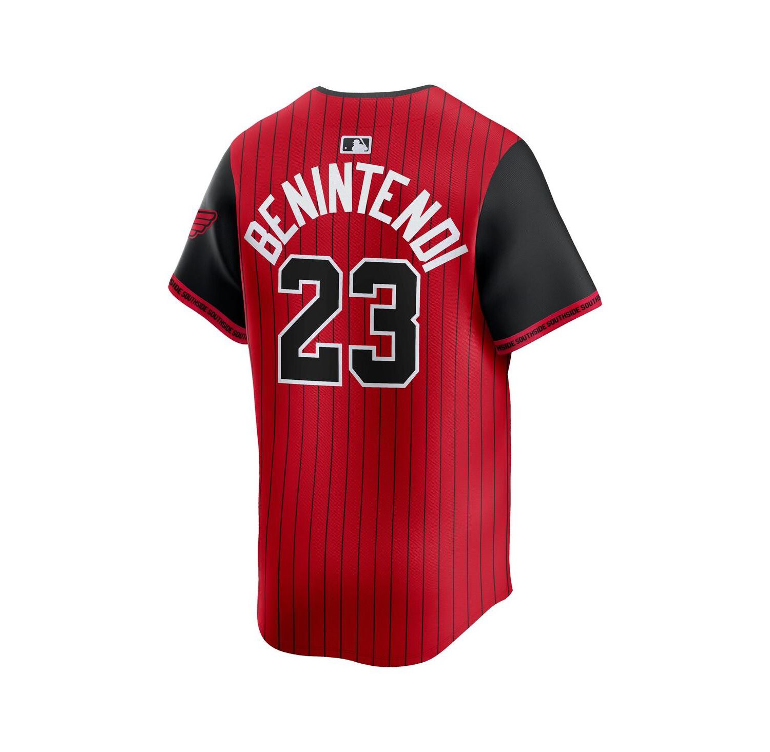 Men's Andrew Benintendi Red/Black Chicago White Sox 2025 City Connect Limited Player Jersey