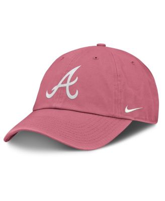Nike - Men's and Women's Pink Atlanta Braves Club Adjustable Hat