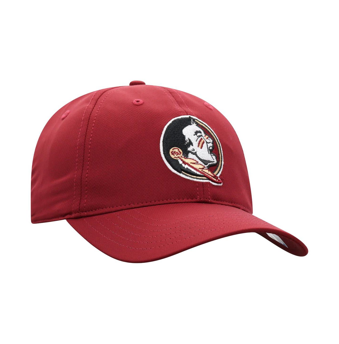 Мужская шляпа Top of the World Garnet Florida State Seminoles Victory Trainer Adjustable Hat — фото 2