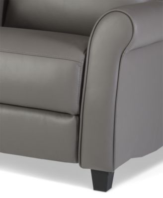 Thandler 3-Pc. Leather Sofa with 2 Power Recliners and 1 Drop Down Table, Exclusively at Macy's