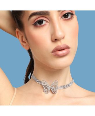 Butterfly Choker Necklace